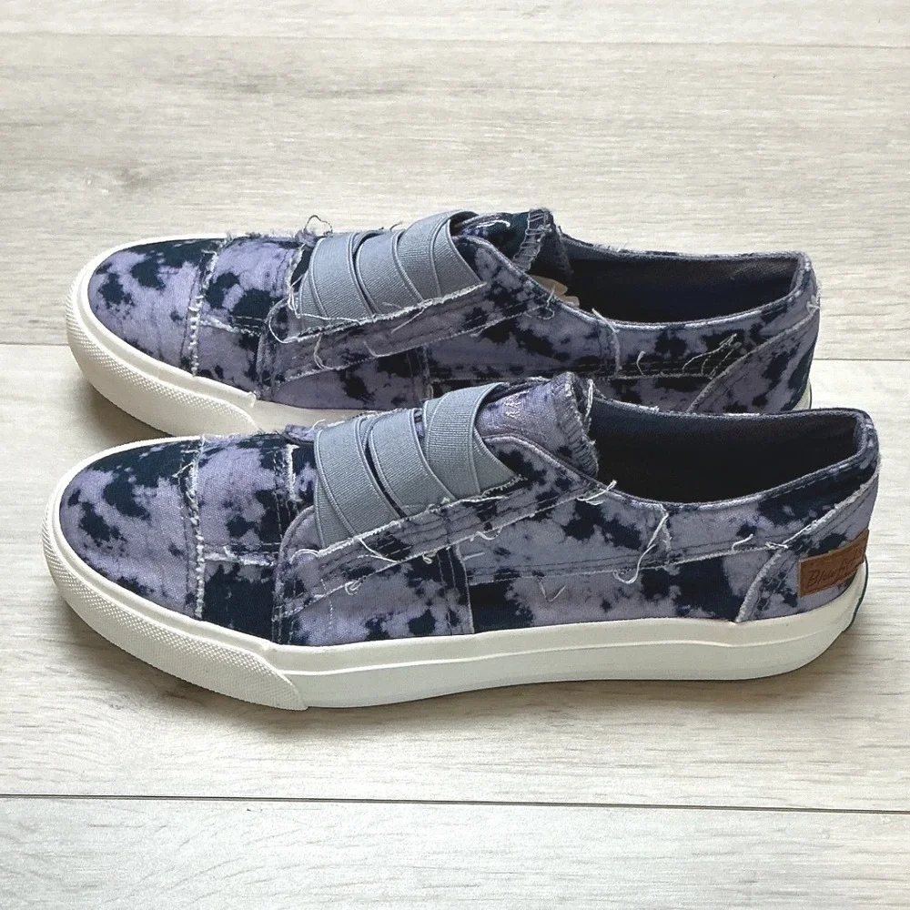 Blowfish Malibu Marley Sneaker Womens 6.5 Purple Tie Dye New With Tags